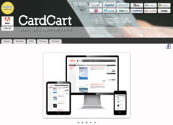 Promotional and quoting website for business providing ecommerce services.